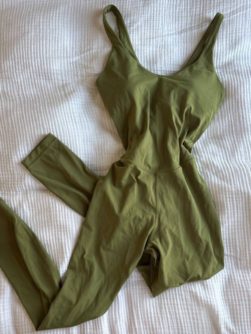 lululemon athletica Olive Tank Jumpsuit